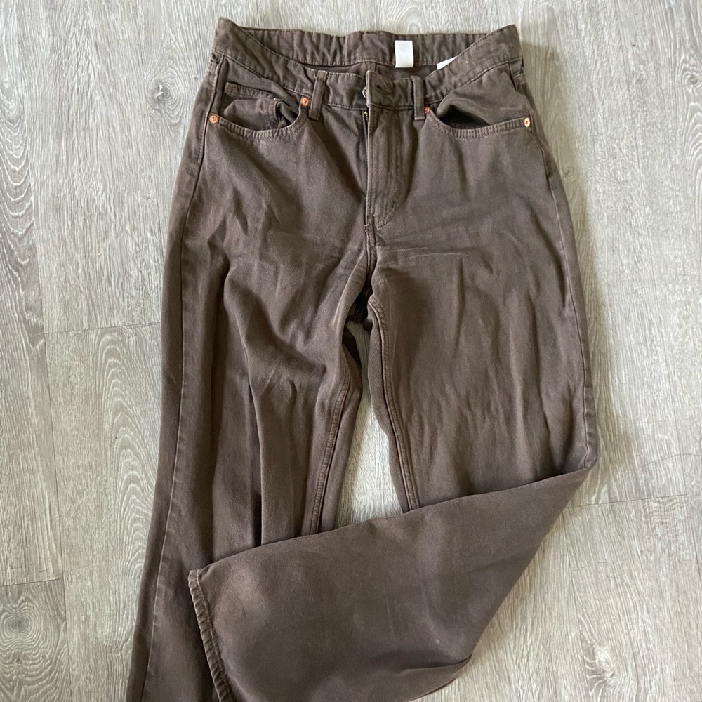 Brown jeans